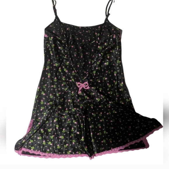 Betsey Johnson Other - Betsey Johnson Rare Vintage Satin Lingerie Dress Size Medium